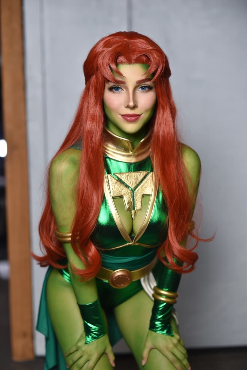 Solar Flame Emerald - Gallery