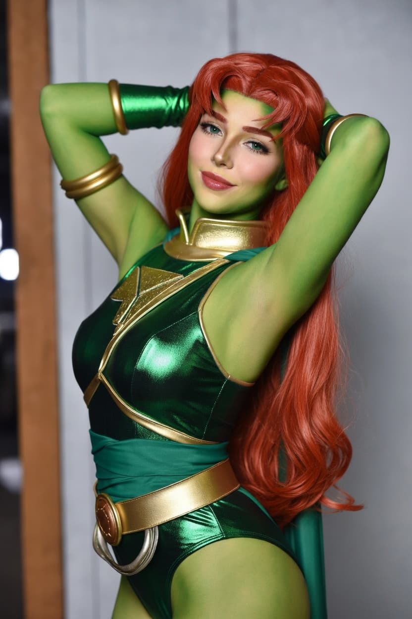 Solar Flame Emerald - Gallery